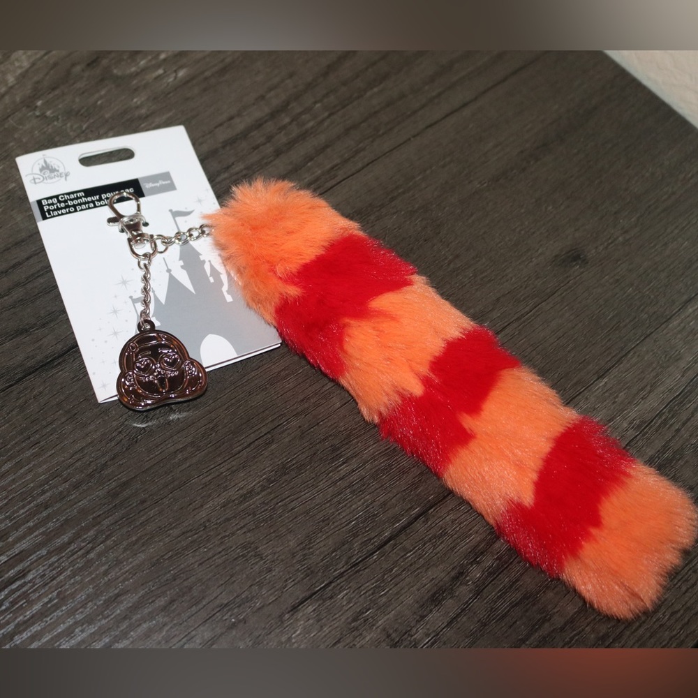 Turning Red Mei Panda Tail Plush Bag Charm